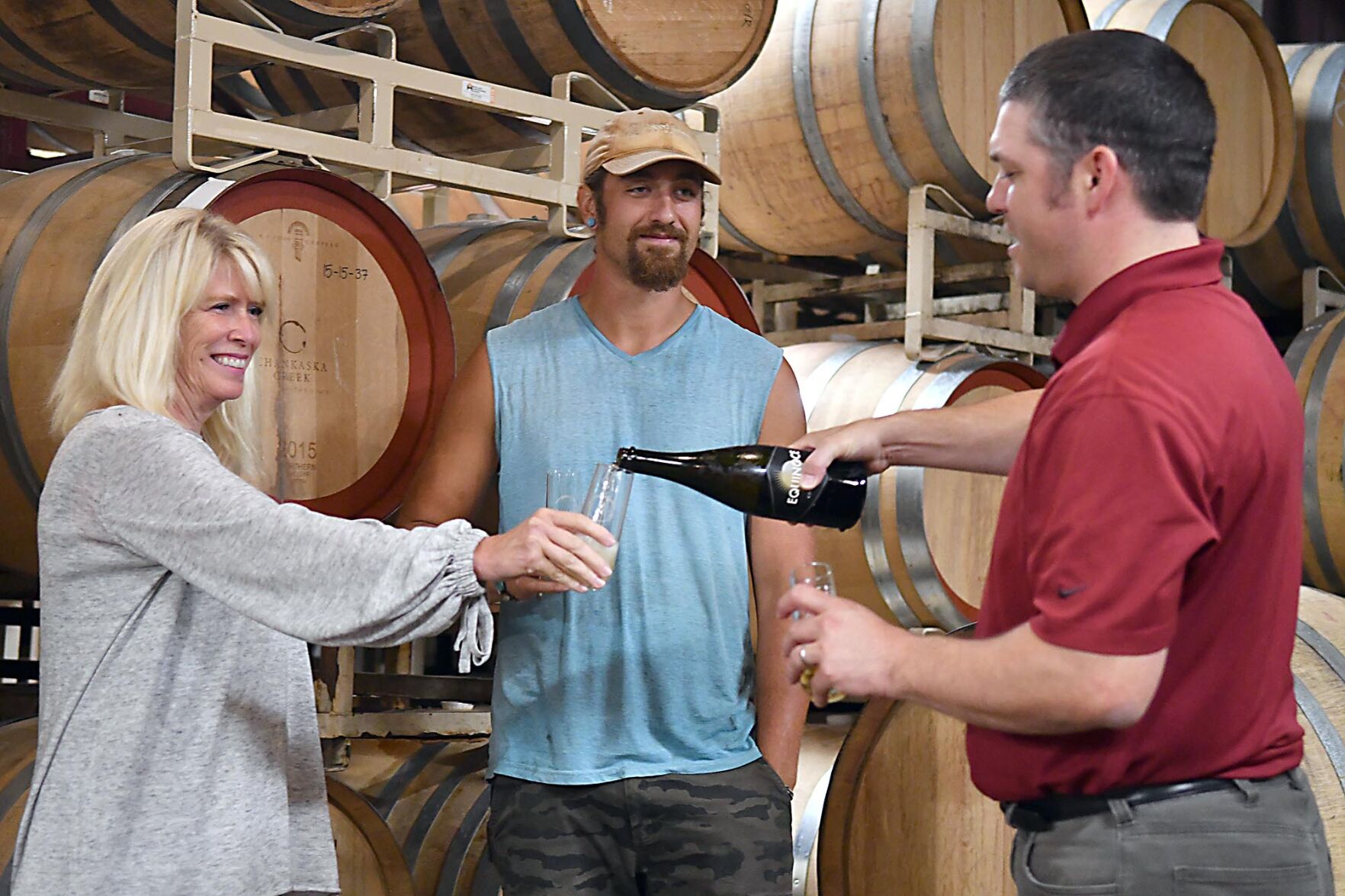 Chankaska toasting harvest 4